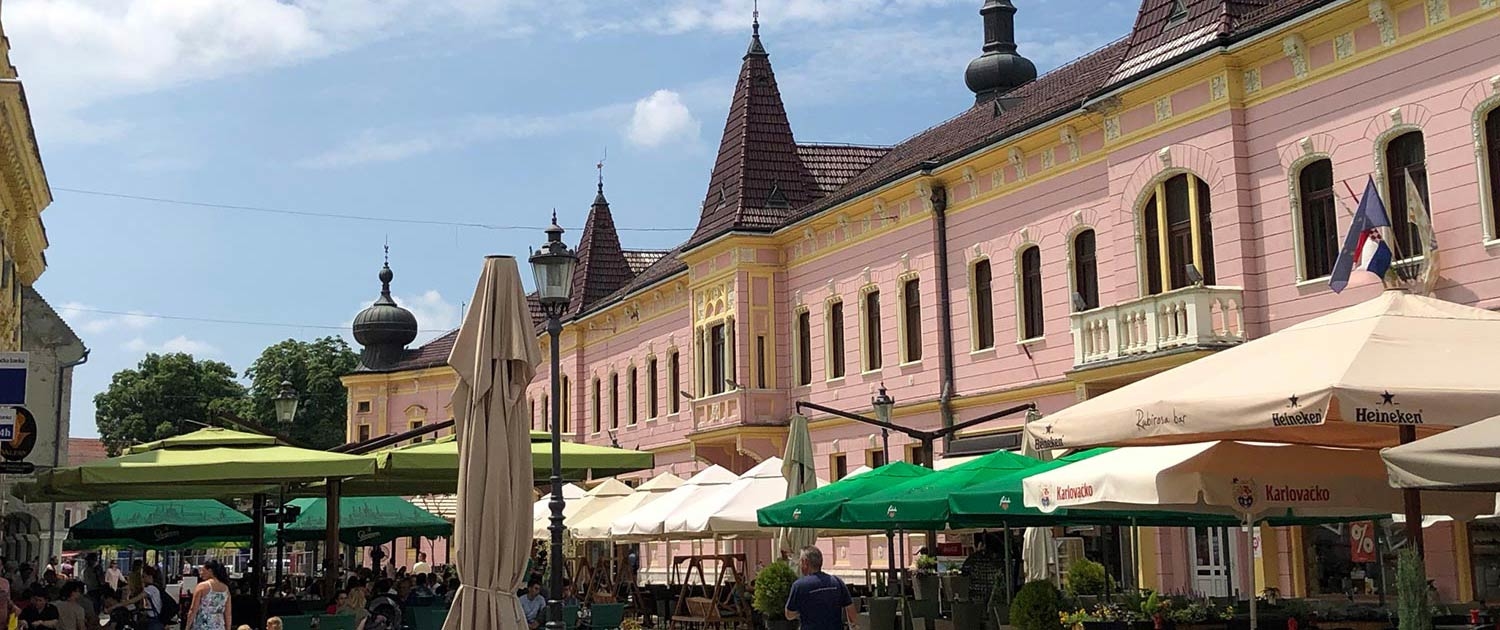 Downtown Vinkovci, Slavonija