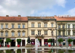 Downtown Osijek, Slavonija