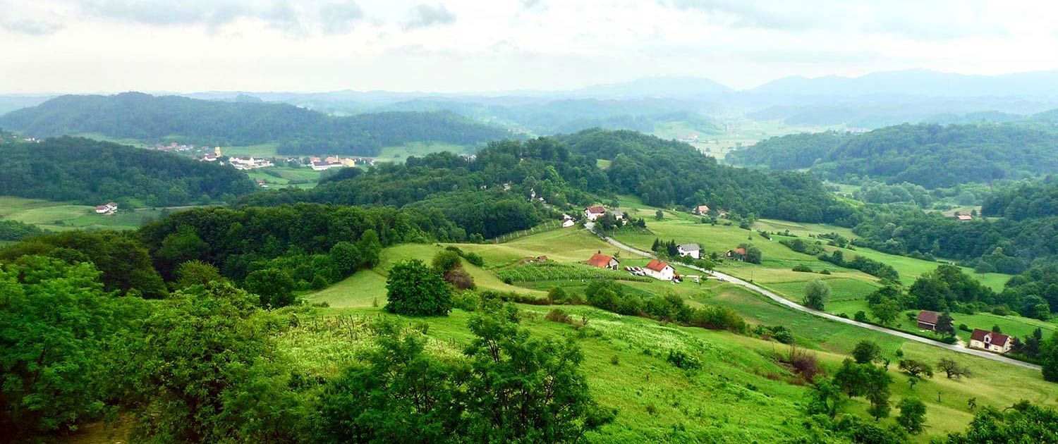 Central Croatian countryside