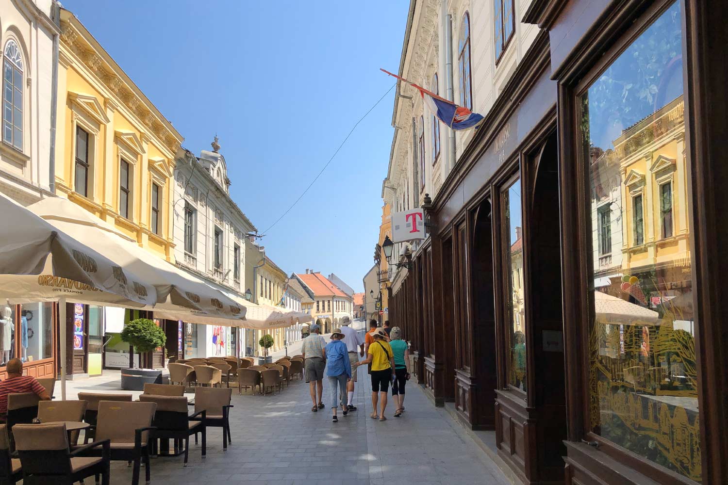 Vukovar center today, Slavonija