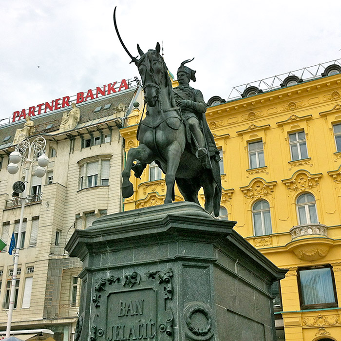 Ban Josip Jelacic, Zagreb, Central Croatia